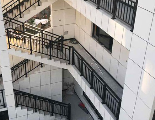 小区楼道楼梯锌钢护栏