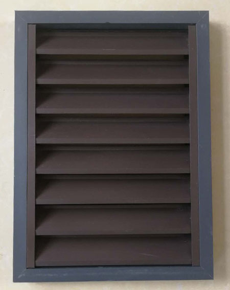 通风口外墙防雨百叶窗