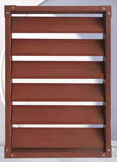 外墙自垂防雨百叶